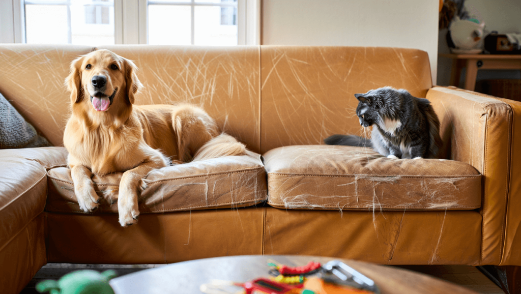 Comment entretenir son canapé avec des animaux ?