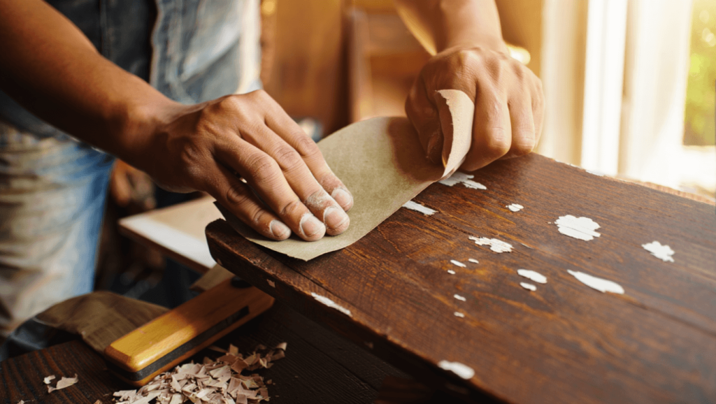 Comment poncer un meuble en bois ?
