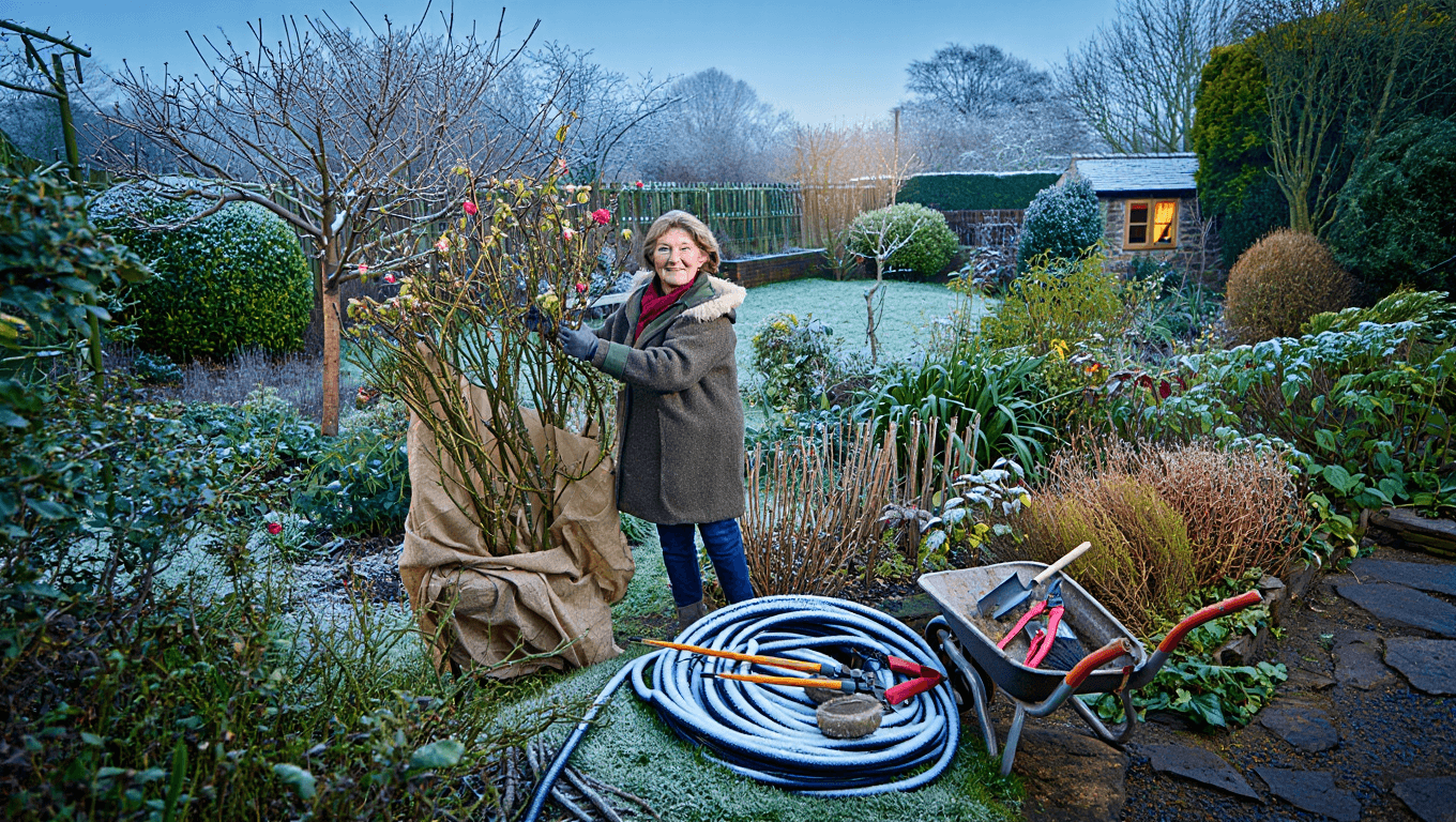 Comment entretenir son jardin en hiver ?
