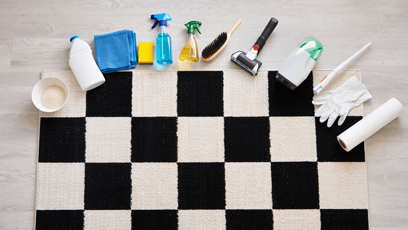 Comment nettoyer un tapis à damier : le guide complet