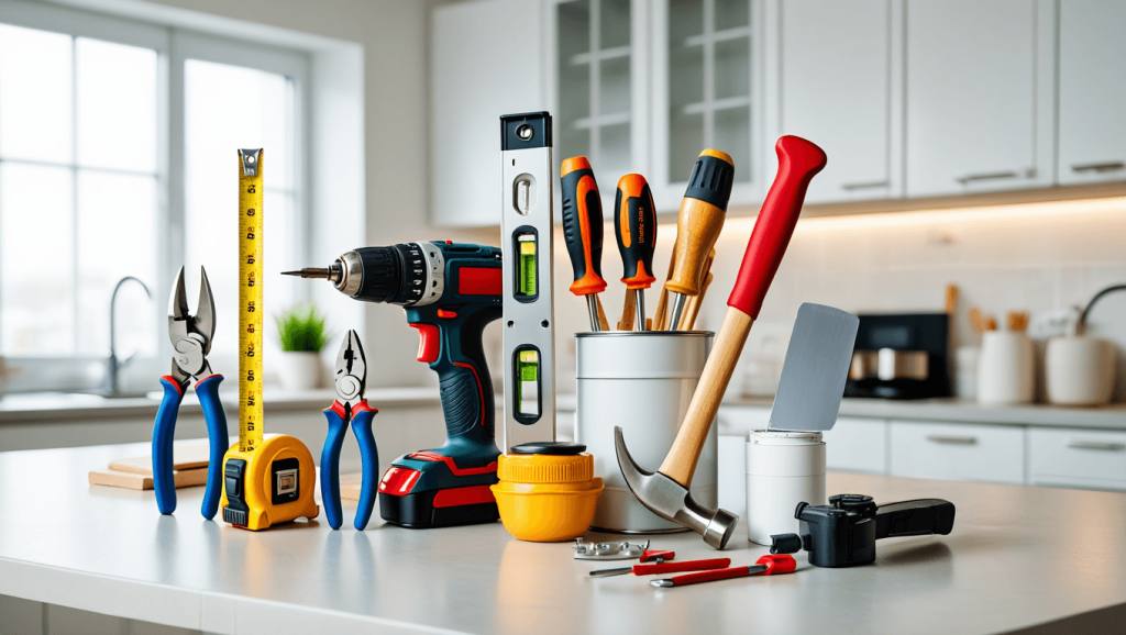 Les outils indispensables pour rénover sa cuisine