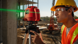 Bien utiliser un laser rotatif sur chantier