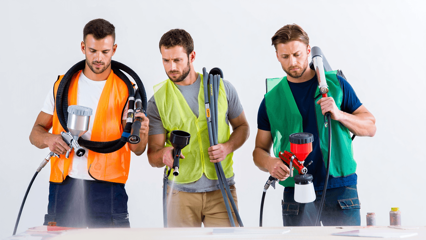 HVLP, LVLP ou Airless : quelle technologie de peinture choisir ?