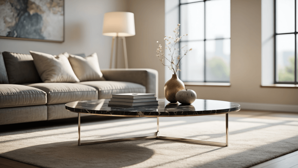 Apportez du charme à votre salon avec une table basse ronde