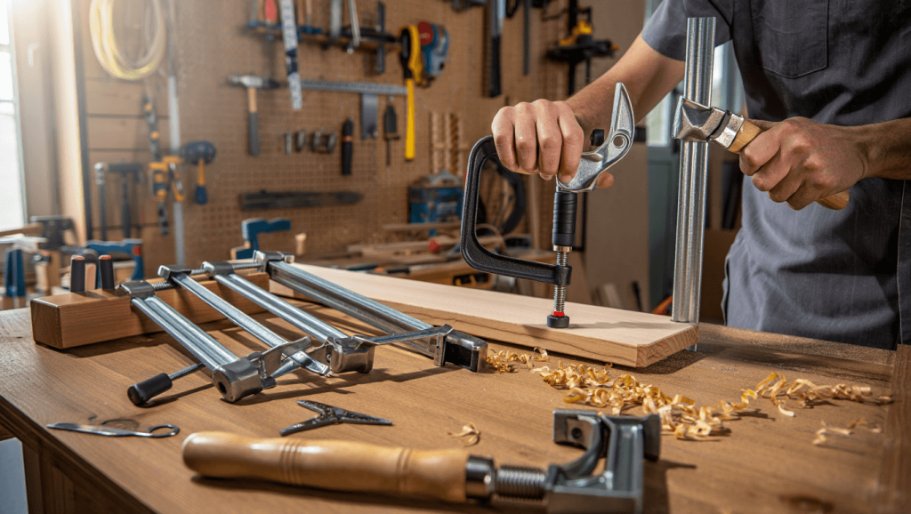 Les différentes applications des serre-joints