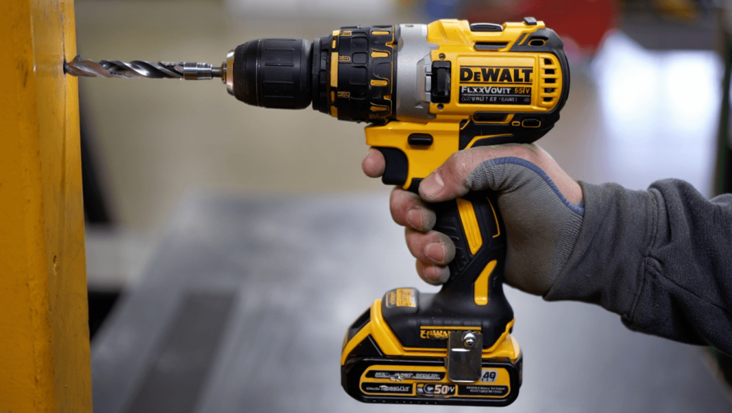 Nouveaux perforateurs 18/54V Flexvolt de chez Dewalt