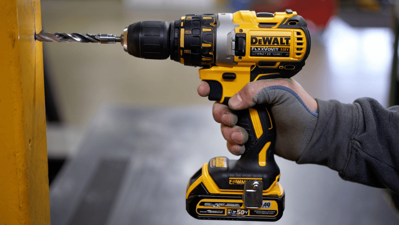 Nouveaux perforateurs 18/54V Flexvolt de chez Dewalt