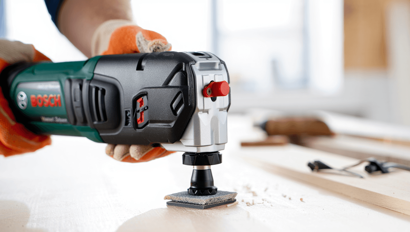 Test du découpeur ponceur Starlock Max GOP 55-36 de chez Bosch