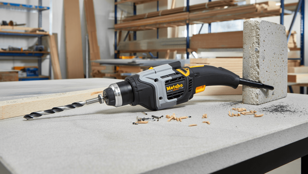 Test du perfo burineur 1100 W Sds- plus de Metabo