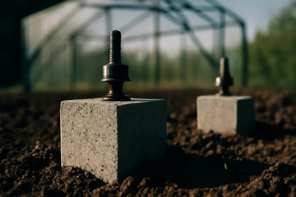 Comment fixer durablement une serre de jardin au sol ?