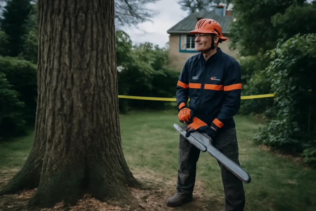 Comment scier un arbre en toute sécurité : guide étape par étape