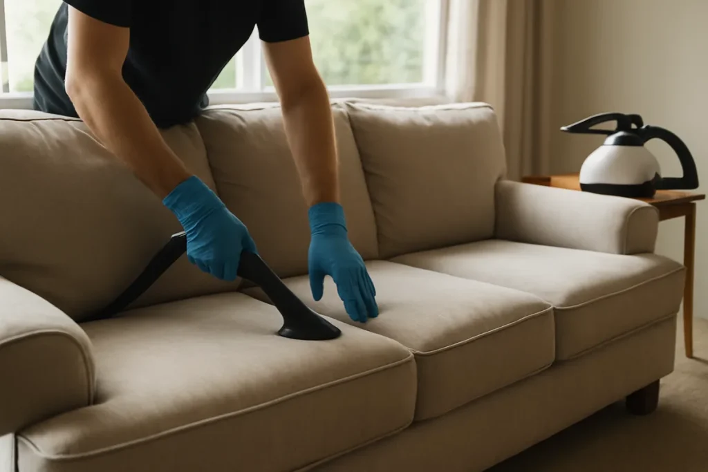 Comment traiter et désinfecter un canapé infesté de poux ?